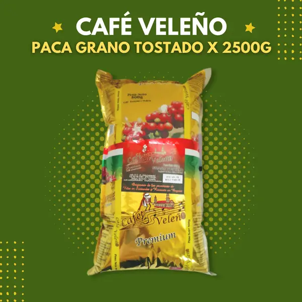 Paca Grano Tostado Veleño x 2500g